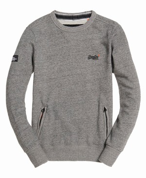 Superdry Urban Crew Férfi Pulóver Szürke | ZEYWJ2945